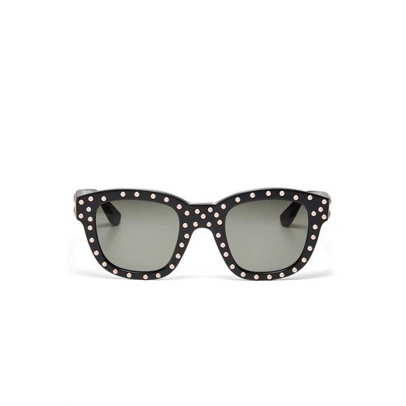 SAINT LAURENT classic studded sunglasses in black - Picture 1 of 2
